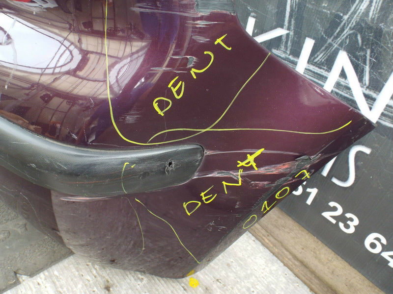 VW Polo 2002-2009 Hatchback Rear Bumper Genuine Purple (0107)