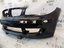 BMW 1 SERIES E81 E87 FACELIFT 2007-12 BLACK FRONT BUMPER GENUINE 7166462