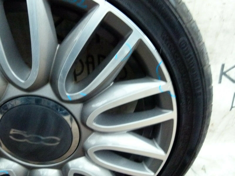 FIAT 500 GENUINE 16" ALLOY WHEEL 6.5Jx16H ET35 51972865  TYRE 195/45 R16