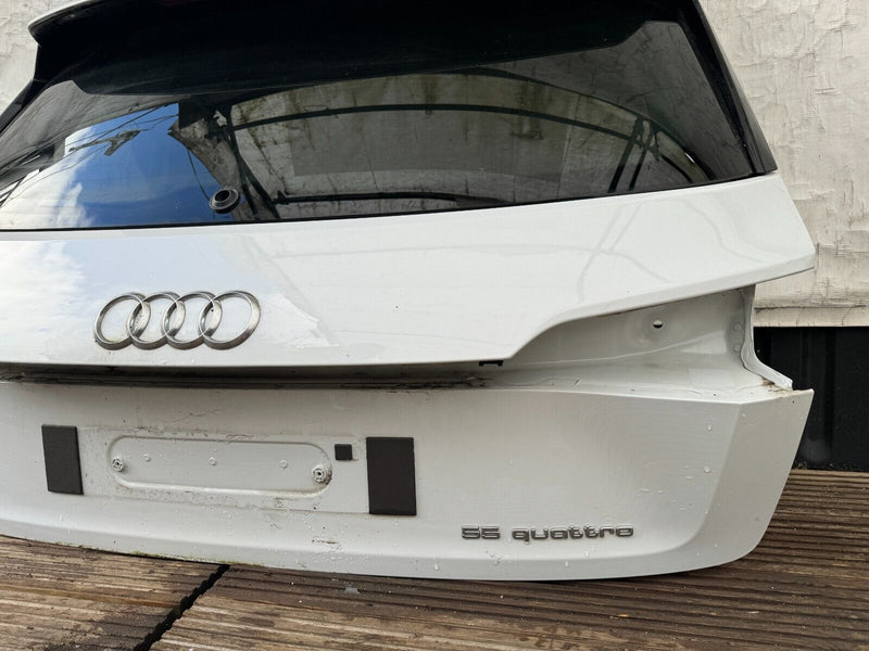 AUDI E-TRON 2018-ON GENUINE ALUMINIUM BOOT LID TAILGATE PANEL in WHITE