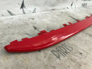 FIAT 500 ABARTH 959 2016-ON FACELIFT REAR BUMPER TRIM IN RED 735633086