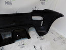 FIAT 500 ABARTH 959 FACELIFT 2016-ON BLACK REAR BUMPER GENUINE 735633081