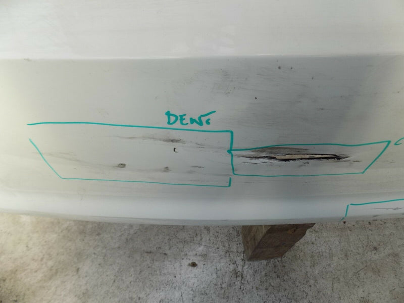 AUDI A3 S3 8V 2013-2017 SALOON REAR BUMPER WHITE 8V4807511