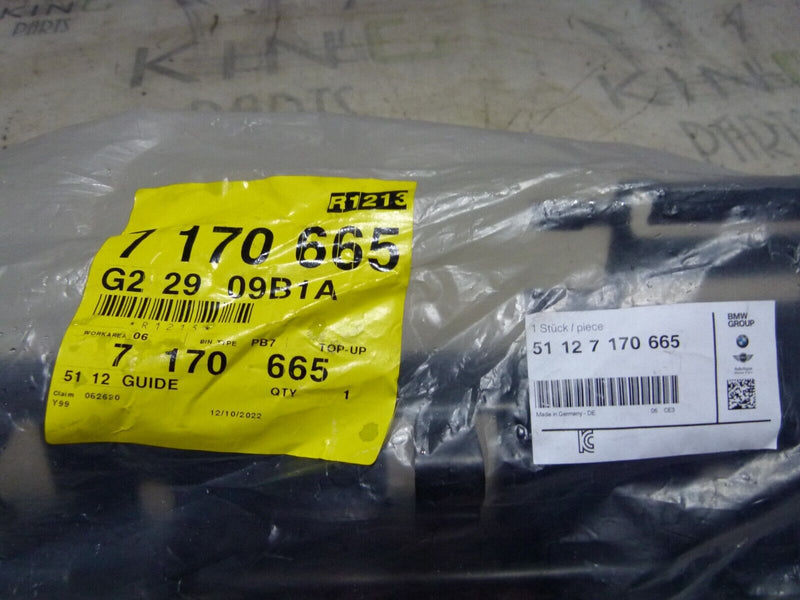 BMW 1 SERIES E82 2007-2011 REAR BUMPER MOUNTING BRACKET GENUINE 7170665