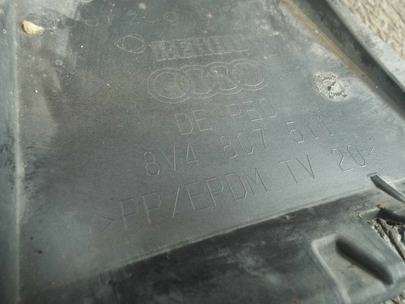 AUDI A3 8V4 Sportback 5 Door 2013-On Rear Bumper Genuine Black (A2316)