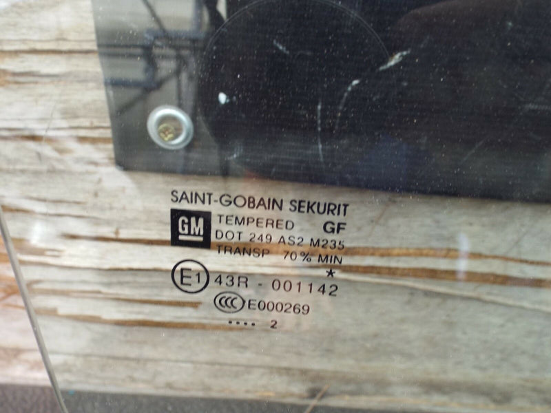 Vauxhall Corsa D 06-14 5 Door Rear Door Window Glass Right Driver Side O/S