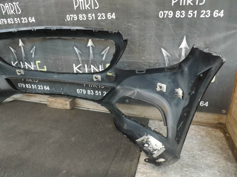 MERCEDES C CLASS A205 W205 W 205 2014-2016 FRONT BUMPER GENUINE BLACK (8552)