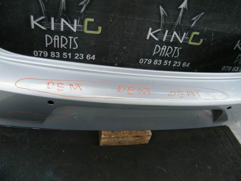 VW GOLF MK7 VII 2013-ON 5G6 REAR BUMPER SILVER GENUINE PDC 5G6807417 (3884)