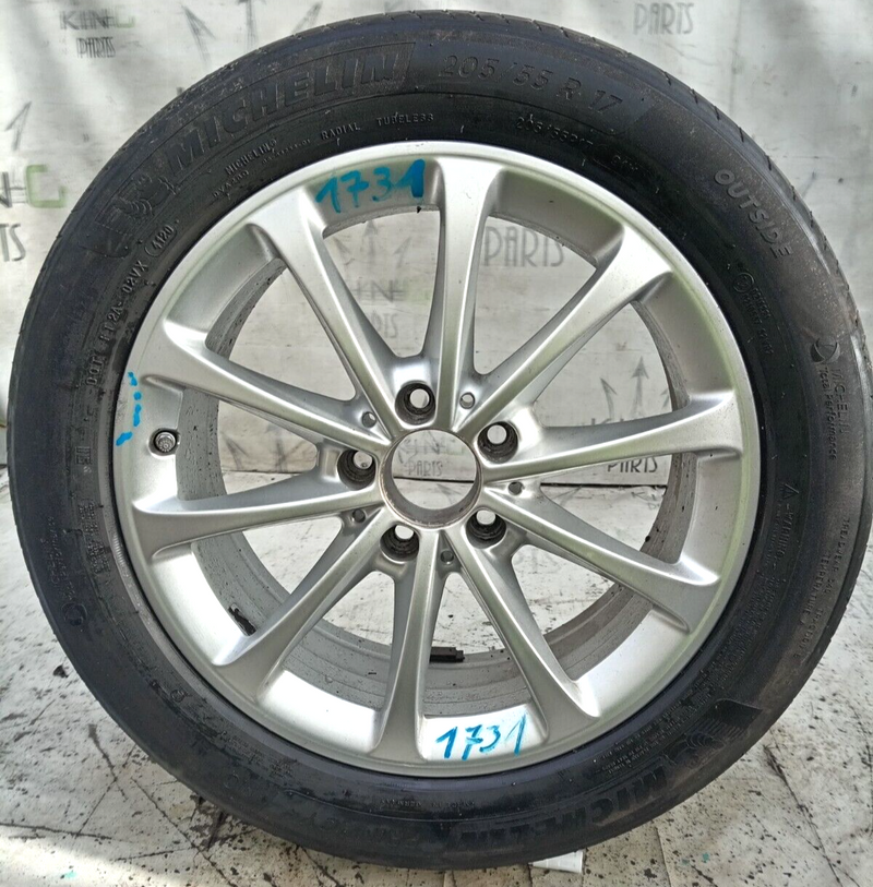 MERCEDES A W177 GENUINE ALLOY WHEEL RIM 17" 6.5J ET44 TYRE 205/55 R17