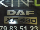 DAF Large Bus Lorry Side Cabin Coach Truck "DAF XF 430" Script Logo