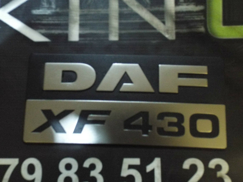 DAF Large Bus Lorry Side Cabin Coach Truck "DAF XF 430" Script Logo