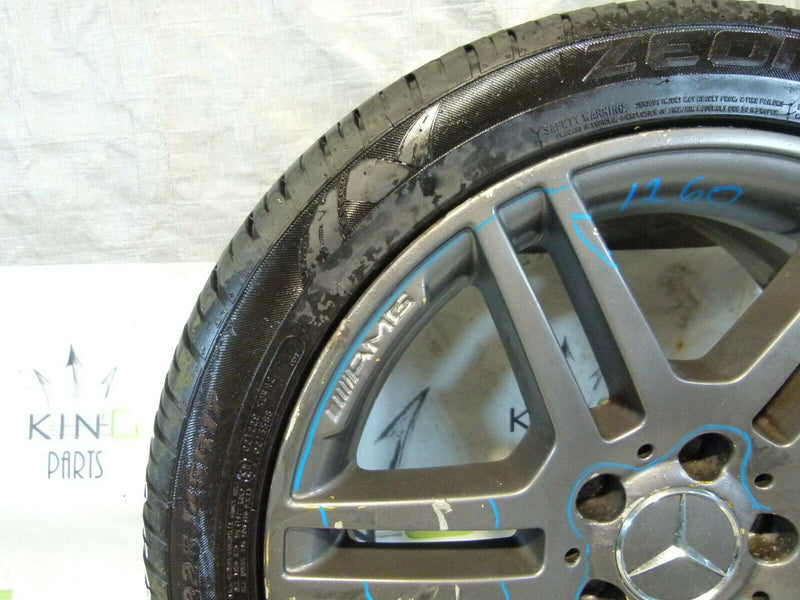 MERCEDES W204 GENUINE ALLOY WHEEL 17" 7.5Jx17H2 ET47 TYRE 225/45 R17