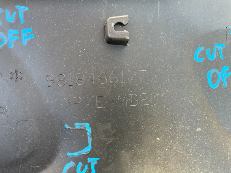 CITROEN BERLINGO 2018-ON REAR RIGHT DOOR MOULDING TRIM 9818466177