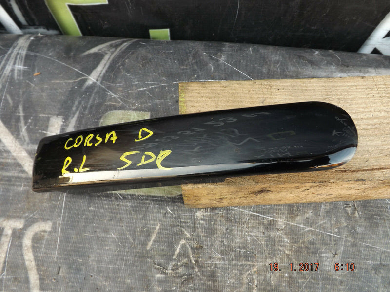 VAUXHALL CORSA D MK3 2006-2014 5-DR INNER HANDLE COVER REAR DOOR LEFT SIDE N/S