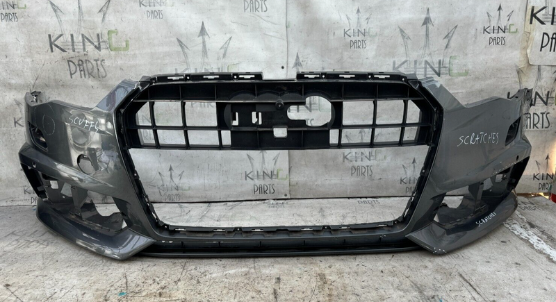 AUDI A6 C7 S-LINE 2015-2018 FRONT BUMPER GENUINE 4G0807437AB