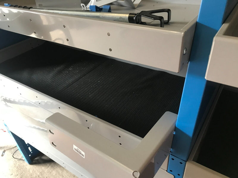 BRI-STOR VAN RACKING REAR SHELVING STORAGE TOOLS BOX.RACK REAR SYSTEM 190x50cm