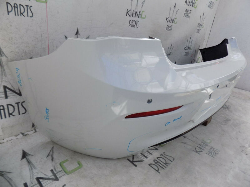 BMW 1 F20 2014-2016 LCI FACELIFT WHITE REAR BUMPER GENUINE 51127371756