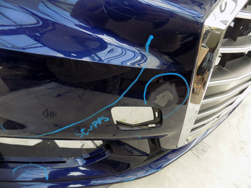 AUDI A6 S-LINE 4K0 C8 2019-ON NAVY BLUE FRONT BUMPER GENUINE 4K0853651
