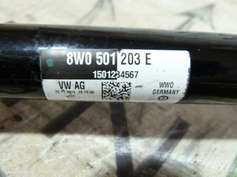 AUDI A4 S4 8W 3.0 TFSI PETROL AUTOMATIC GENUINE REAR RIGHT DRIVESHAFT 8W0501203E