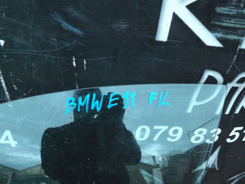 BMW E91 3 Series 05-12 FRONT LEFT DOOR WINDOW GLASS 43R-001582 ! KING PARTS LTD