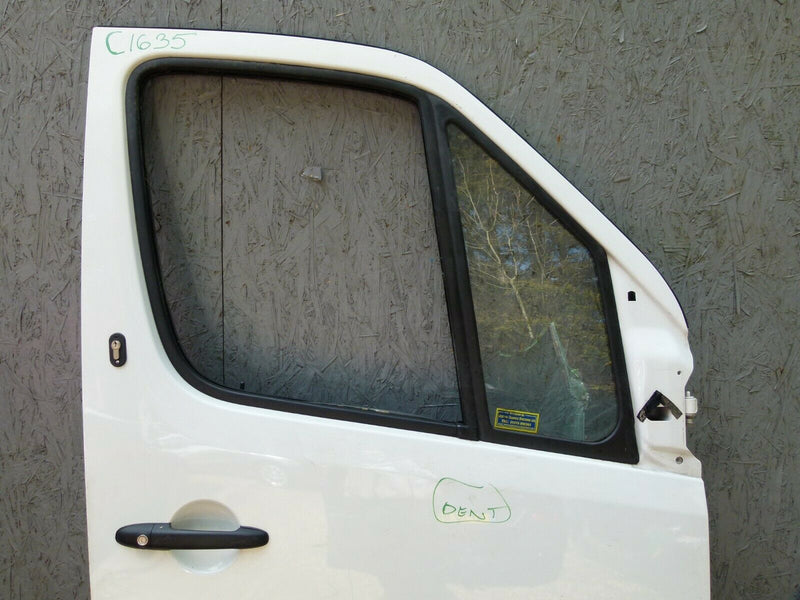 MERCEDES SPRINTER W906 06-17 RIGHT SIDE FRONT DOOR PANEL & LOCK & WINDOW