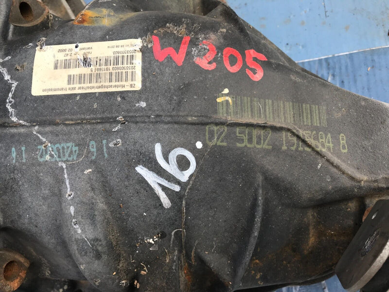 MERCEDES W205 W213 2016  REAR DIFF DIFFERENTIAL GD01429 GJS400 A2033510705
