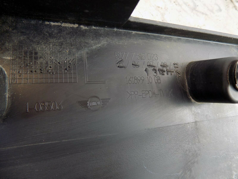 MINI COOPER F55 SIDE SKIRT SILL COVER LEFT P/N: 51777315523