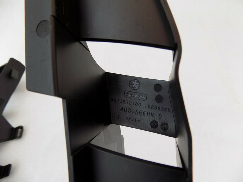 PEUGEOT 208 2012-2018 FRONT BUMPER ABSORB HOLDERS BRACKETS 1607398480 /S13-51