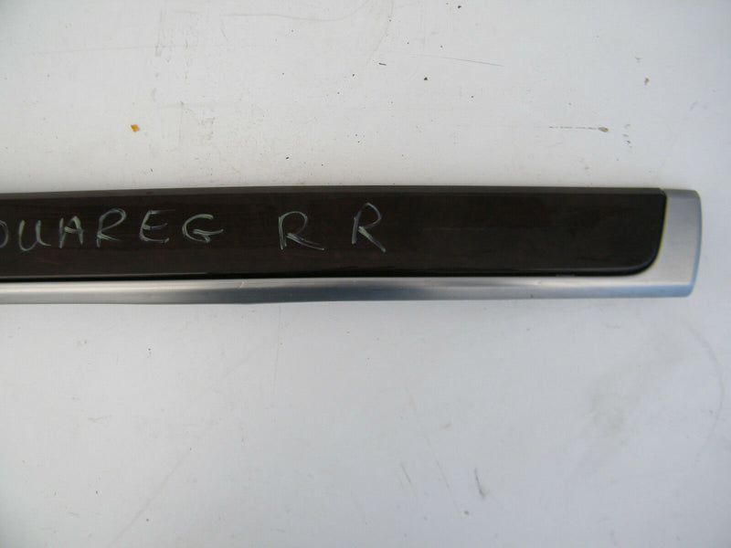 VW TOUAREG MK1 7L 02-06 REAR DOOR MOULDING TRIM PANEL HANDLE SPEAKER RIGHT SIDE