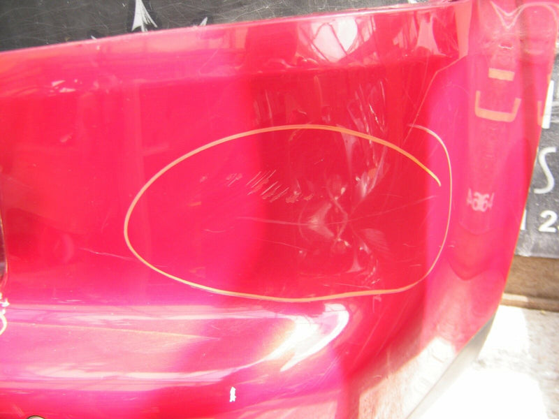 VOLKSWAGEN VW TOURAN 2003-2006  REAR BUMPER GENUINE RED WIT PDC (A8613)