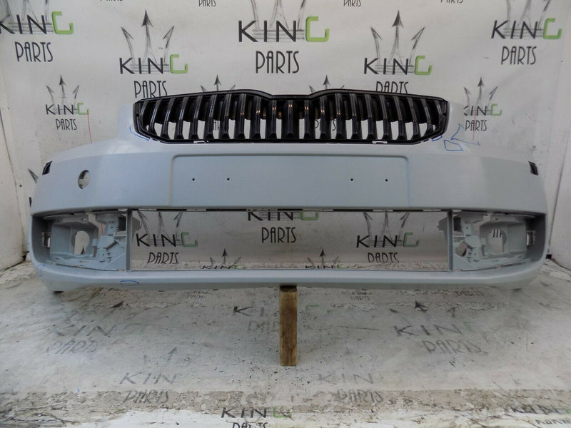 SKODA OCTAVIA III MK3 2013-2016 FRONT BUMPER *NO PAINT GENUINE 5E0807221