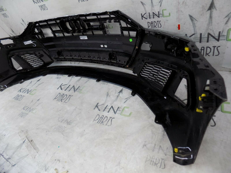 AUDI A7 S-LINE 4K8 C8 2019-ON BLACK FRONT BUMPER GENUINE 4K8807437