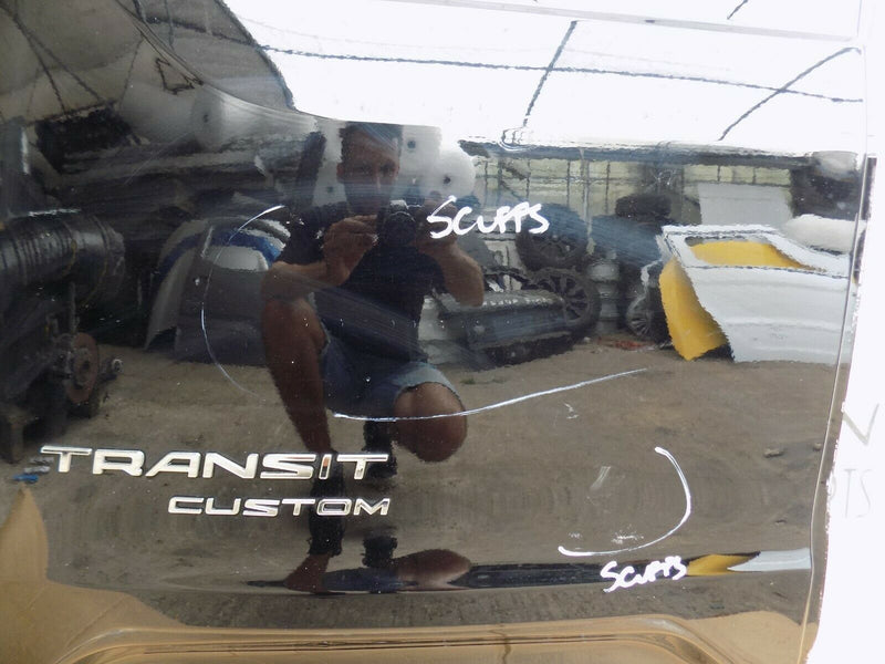 FORD TRANSIT CUSTOM 2013-18 PASSENGER SIDE LEFT REAR DOOR BLACK GENUINE