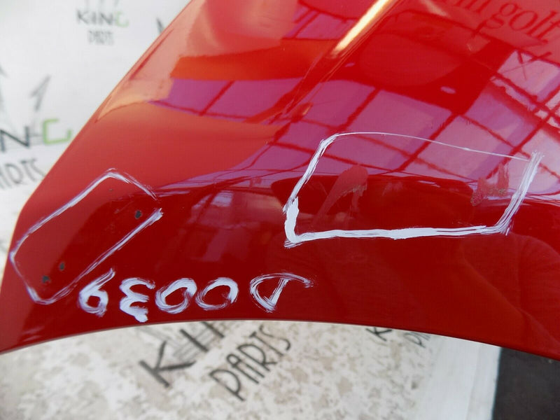 FIAT 500 SPORT 2016-ON FACELIFT REAR BUMPER RED *NO PDC* 735619800