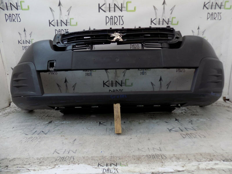 PEUGEOT PARTNER TEPEE FCL 15-17 BLACK FRONT BUMPER WITH GRILL 9810923377