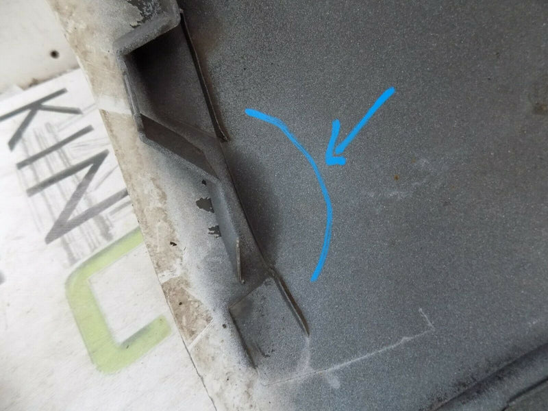 VAUXHALL CORSA E 2014-ON 5 DOOR REAR WHITE BUMPER GENUINE