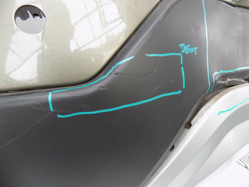 SKODA YETI 5L TOUR DE FRANCE 2014 GREY REAR BUMPER GENUINE PDC 5L6807421B