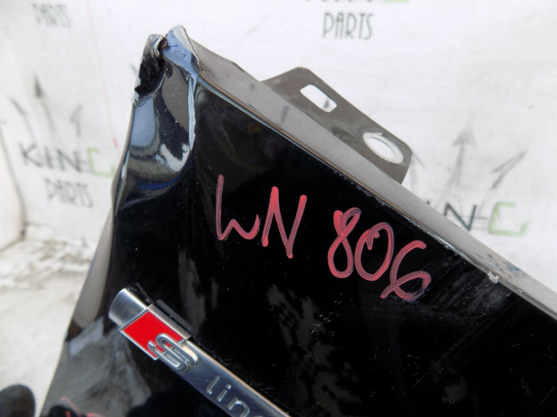 AUDI A1 S-LINE  2010-2018 FRONT RIGHT WING FENDER PANEL BLACK 8x0821472 B