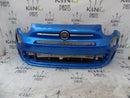 FIAT 500 S SPORT 2016-ON FACELIFT FRONT BUMPER IN BLUE + BADGE 735619571