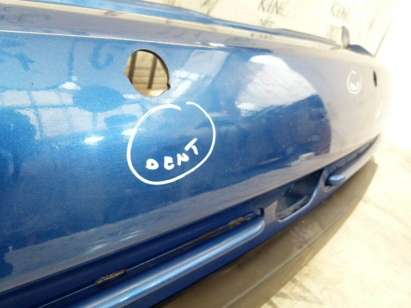 MINI HATCH R52 CONVERTIBLE 2005-2008 BLUE REAR BUMPER GENUINE PDC 7127924
