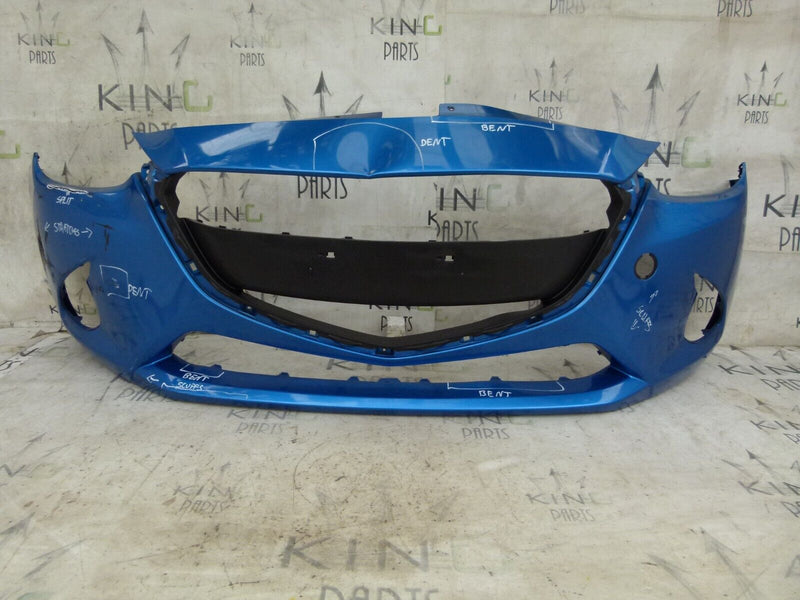 MAZDA 2 MK3 DJ 2014-2019 FRONT BUMPER GENUINE D09H50031