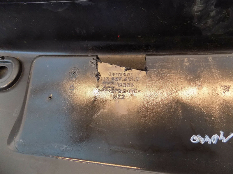 VW GOLF IV MK4 1998 1999 2000 2001 2002 2003 BLACK REAR BUMPER GENUINE (B1186)