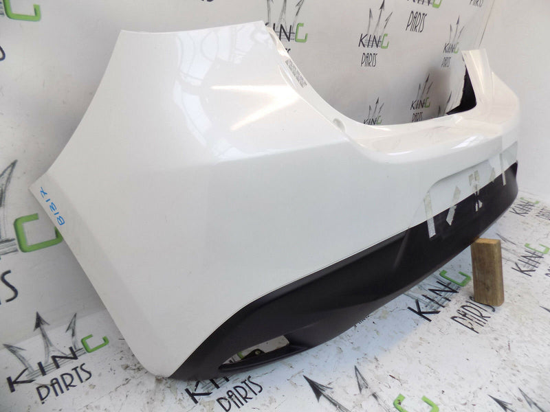 MAZDA 3 III 2008-2011 WHITE REAR BUMPER GENUINE & DIFFUSER DB0V-50221