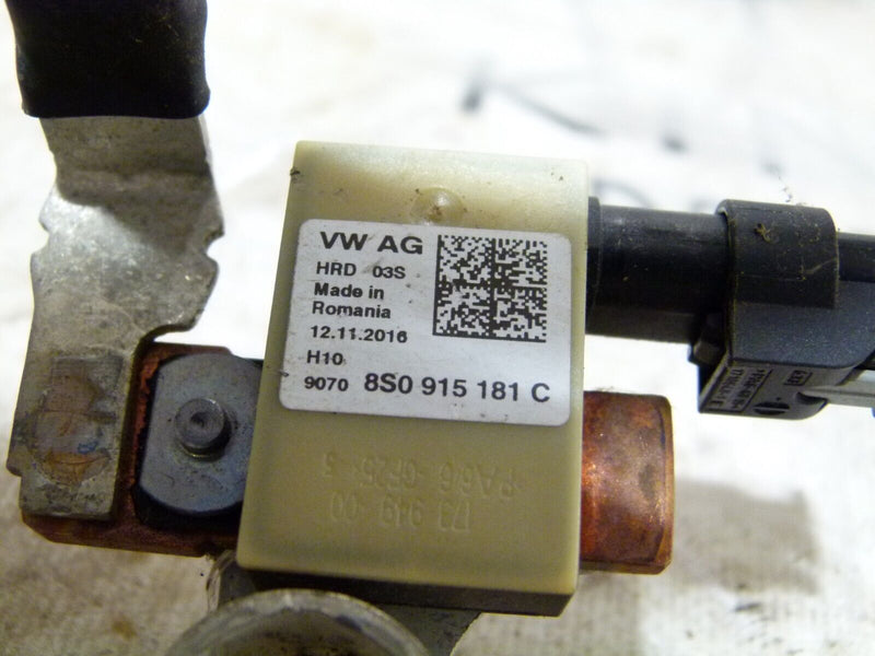 AUDI A4 S4 8W B9 2016-ON NEGATIVE BATTERY CABLE 8S0915181