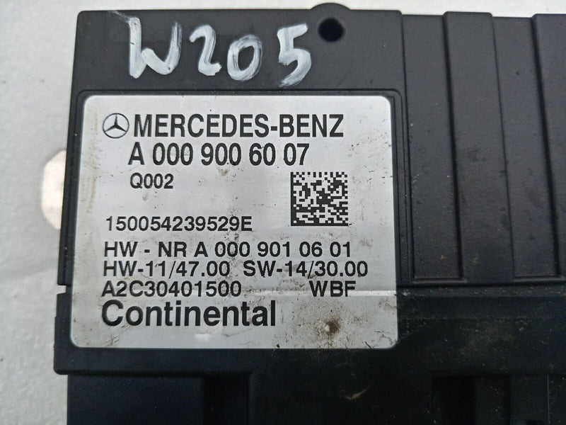 MERCEDES C CLASS W205 2014-21 DIESEL FUEL PUMP CONTROL UNIT MODULE A0009006007