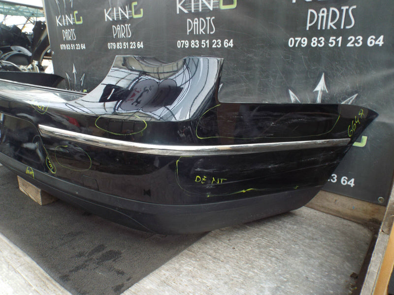 VW Passat B6 2006-2010 Saloon Rear Bumper Genuine Black (6648) 3C5 807 421