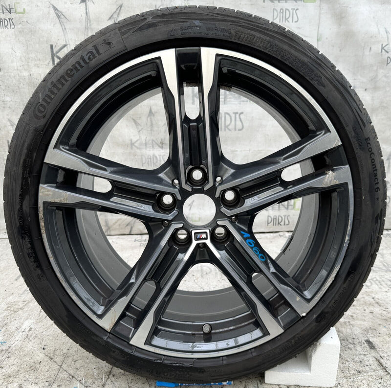 BMW 1 F40 M-SPORT ALLOY WHEEL RIM 18' 8Jx18H2 IS57, TYRE 225x40 R18 8092352 1660
