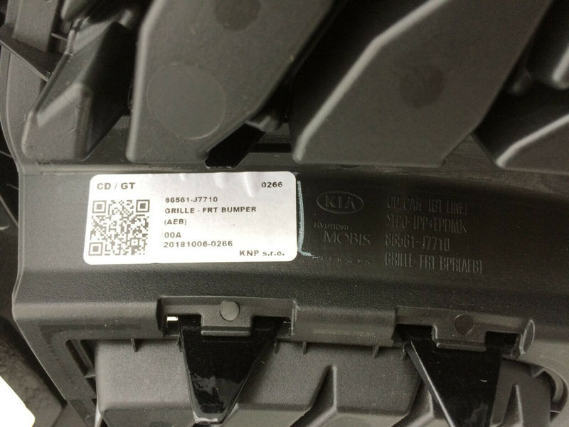 KIA CEED GT-LINE 2019 CD BRACKET FRONT BUMPER LOWER GRILL GRILLE 86561-J7710