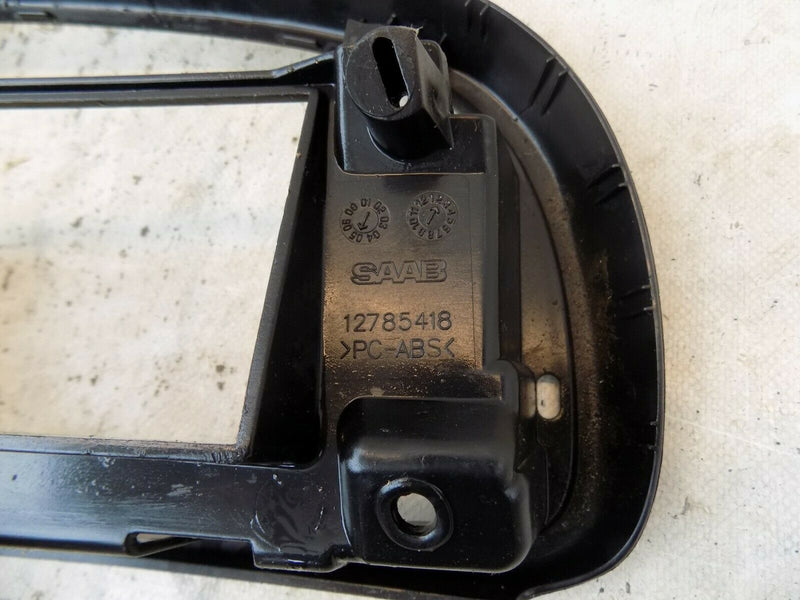 SAAB 93 9-3 2004-2006 SPEEDO DASHBOARD SPEEDOMETER SURROUND TRIM 1278541