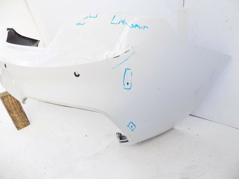 BMW 1 SERIES F20 M SPORT LCI 2015 2016 2017 WHITE REAR BUMPER 51128060292